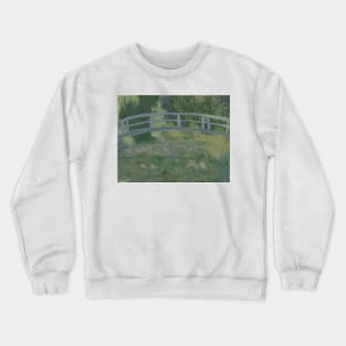 The Water Lily Pond - Monet Drawing Crewneck Sweatshirt